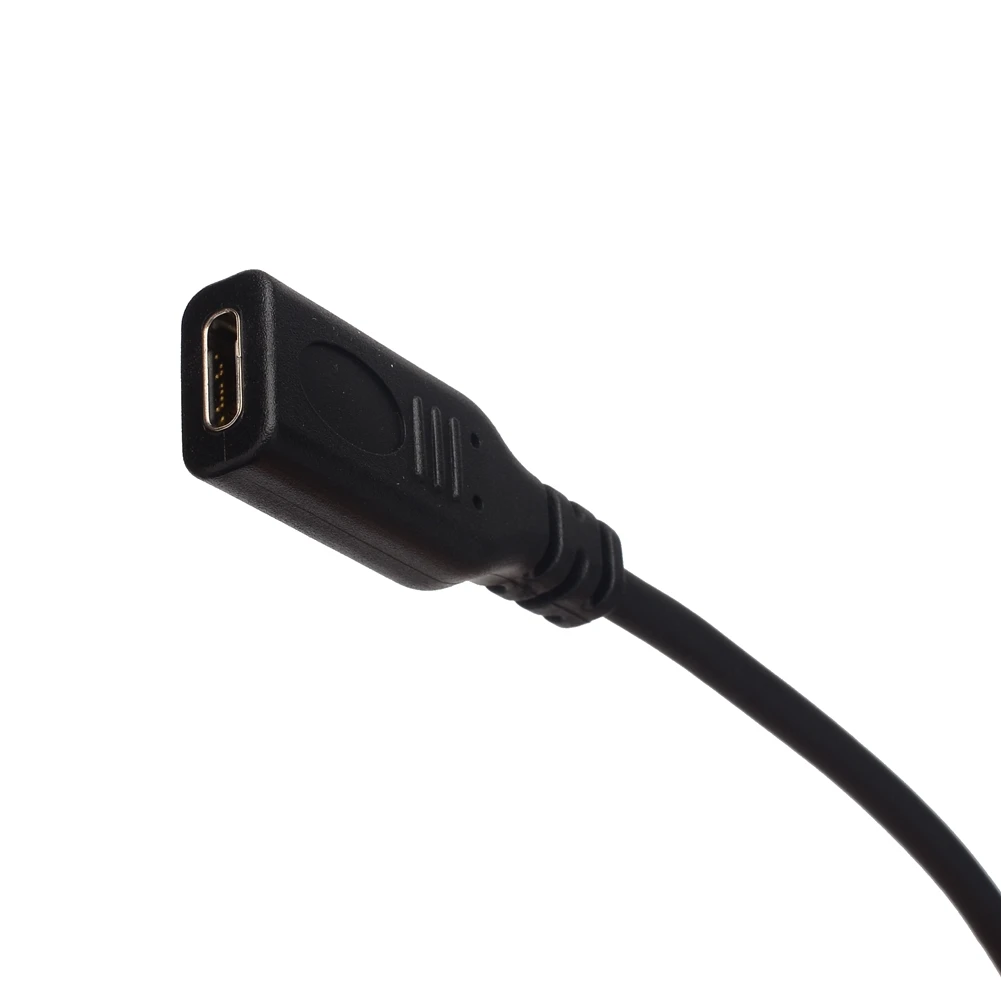 Mini USB Cable 5Pin Male To USB 3.1 Type C Female Right & Left Angle Mini USB 2.0 Data Adapter Converter 3A Charging Cable 25cm