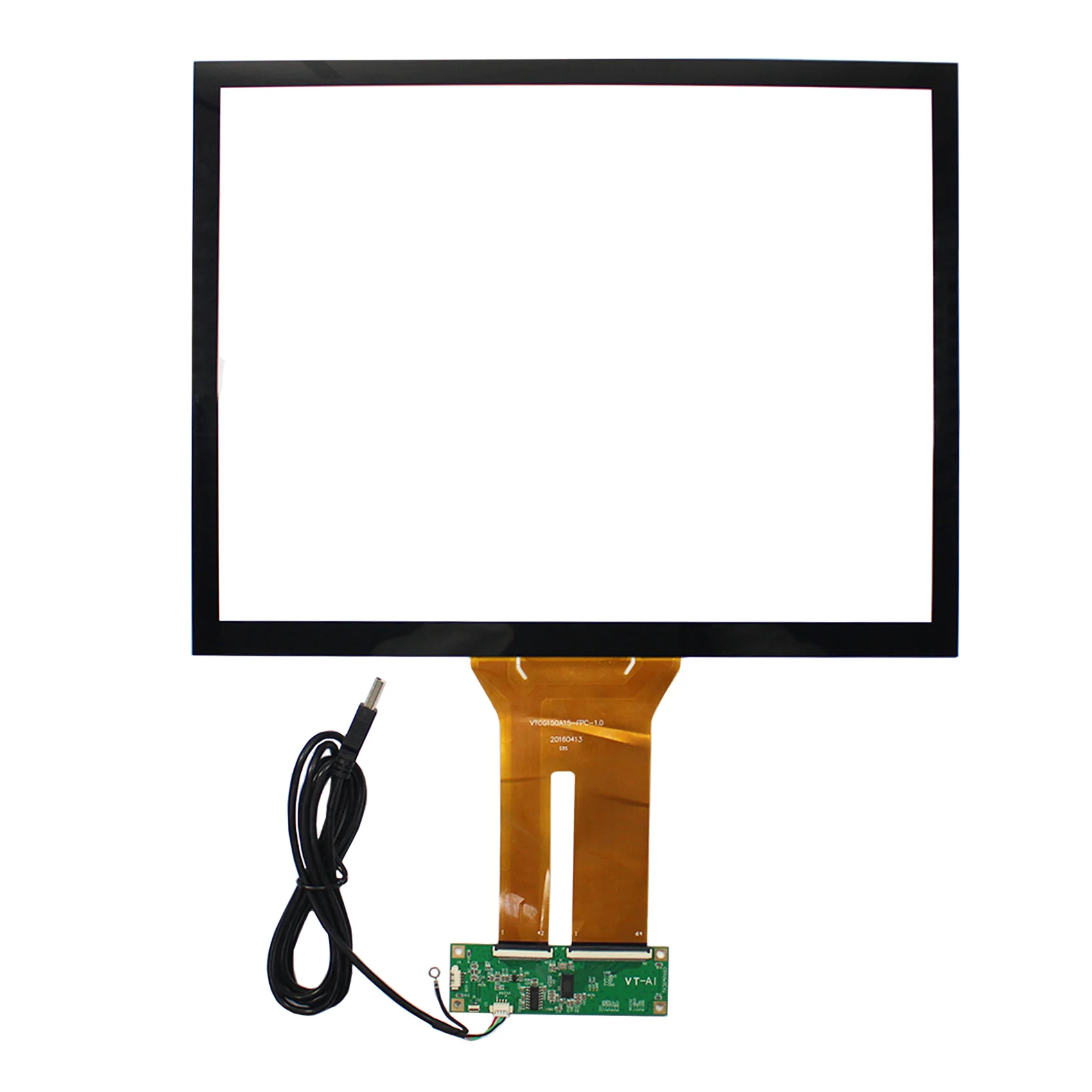 

15 inch Capacitive Touch Screen VS-150TC01-B1 Compatible With 15inch 1024x768 1400X1050 4:3 LCD Screen