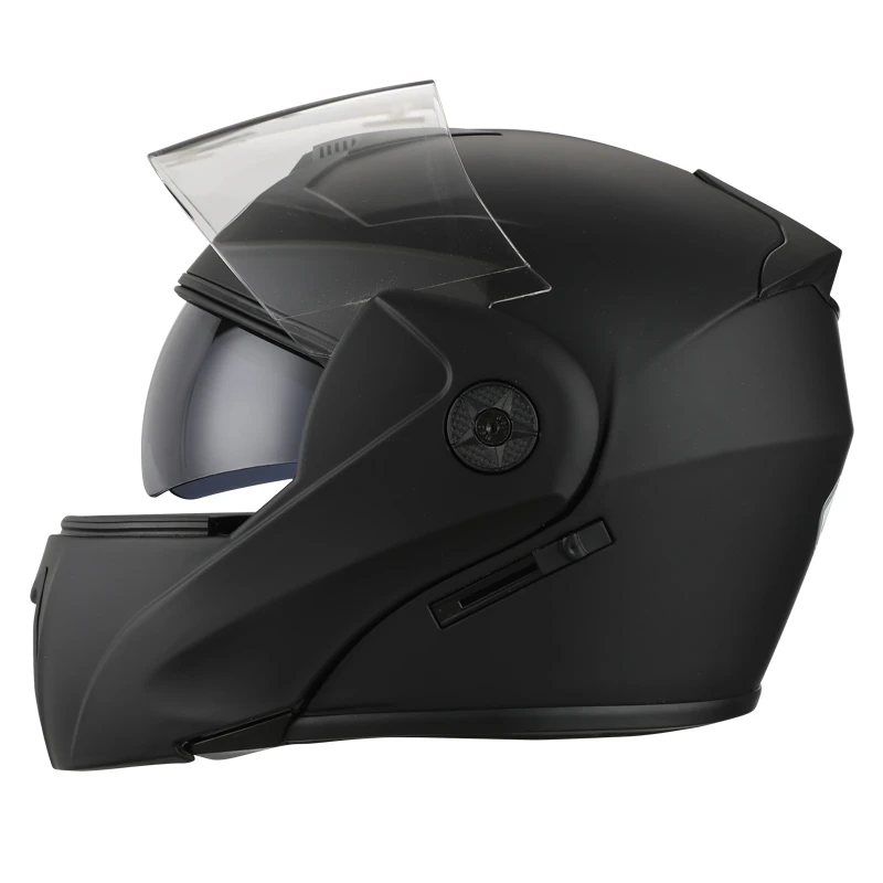 

2020 New Flip up Motorcycle Helmet motocross Racing Modular Dual Lens Full Face Casco Capacete Casque moto S M L kask cascos