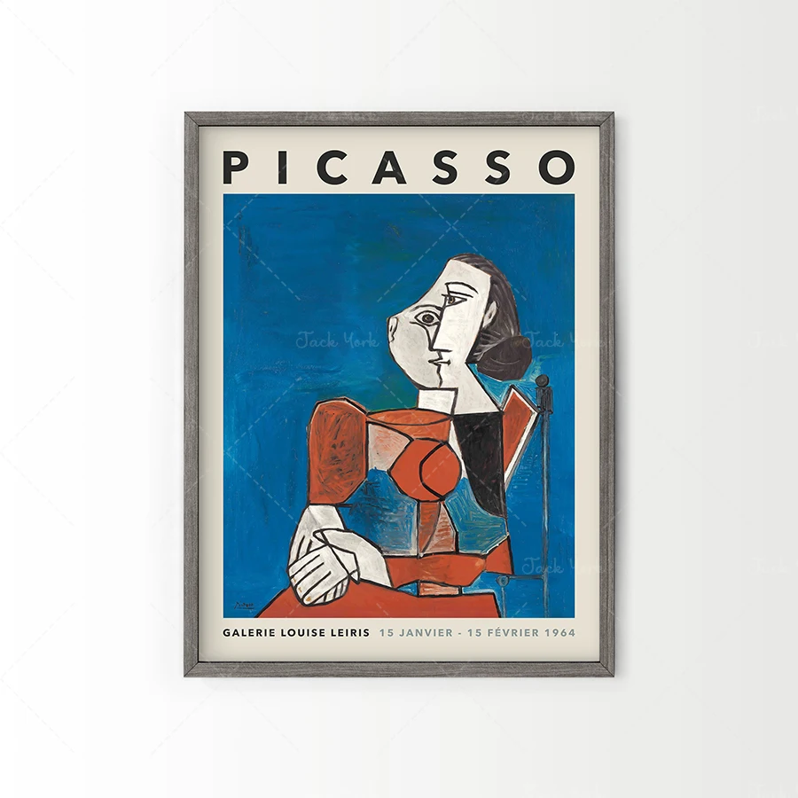 Pablo Picasso Print, Picasso Wall Art, Picasso Exhibition, Picasso Poster, Wedding Gift, Modern Home Decor, High Quality Print