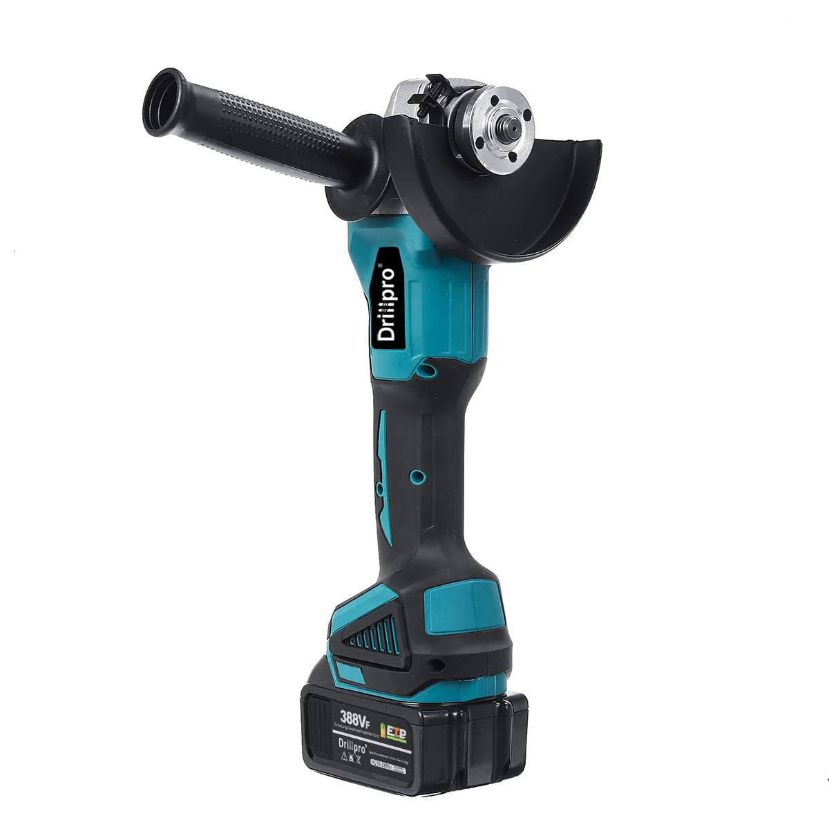 Drillpro 125MM Bürstenlosen Elektrische Winkel Grinder 4 Geschwindigkeit Schneiden Maschine Power Tool + Lithium-Ionen Batterie Für Makita 18V