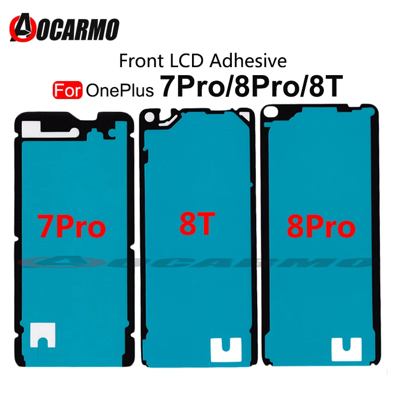 For OnePlus 8T 1+8 8 7 Pro 7PRO Front LCD Screen Display Adhesive Sticker Glue Tape Replacement Part