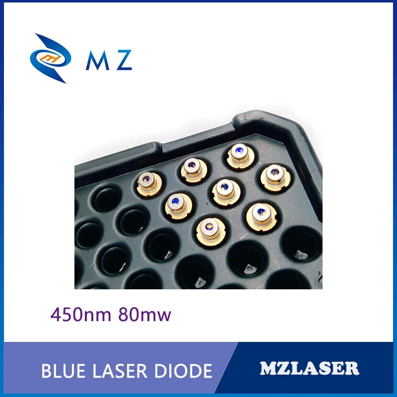 450nm 80mw TO-18 di Imballaggio IR Industriale Diodo laser