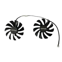 Graphics Card Fan VGA Cooler For ZOTAC GTX 1070 Ti AMP Edition,For ZOTAC GTX 1080 Ti AMP Edition,2Pcs/Set 95MM GAA8S2U