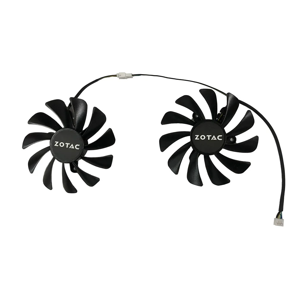 2Pcs/Set 95MM GAA8S2U,Graphics Card Fan,VGA Cooler,For ZOTAC Geforce GTX 1070 Ti AMP Edition,For ZOTAC GTX 1080 Ti AMP Edition