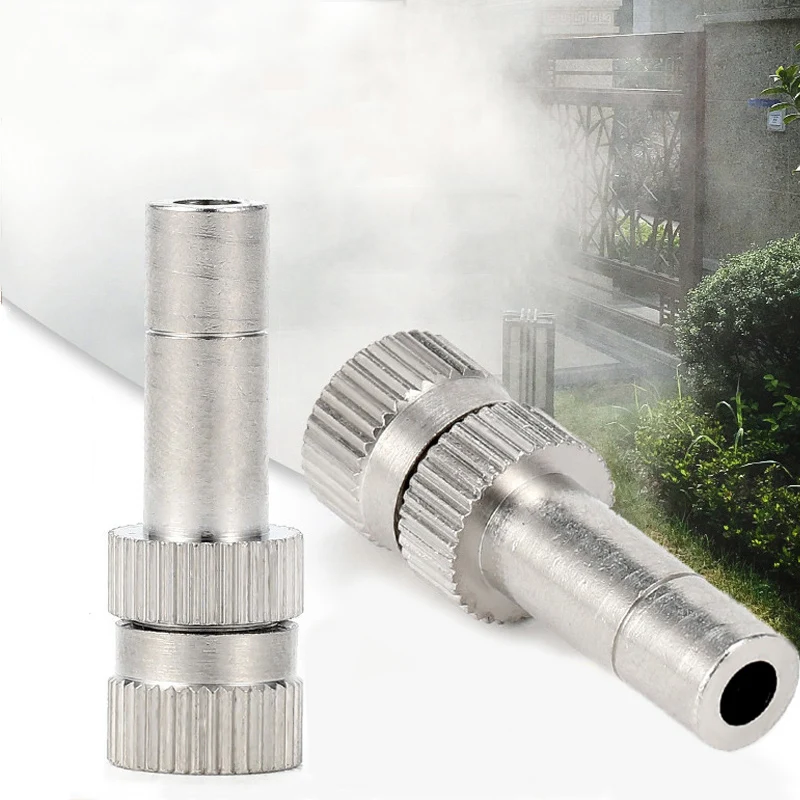 1 Pc Low Pressure High Quality Atomizing Misting Nozzle Spray Injector Atomization Head Mister Mist Spraying System