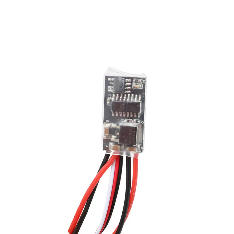 Controlador de velocidad de Motor bidireccional, dispositivo con freno/sin freno, 1A BEC, para vehículo RC, coche, barco, modelo ESC 1-3S, 1 piezas,