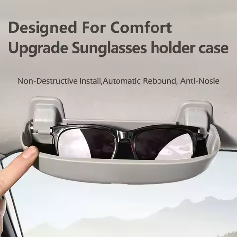 Car Glasses Box Case Holder for Volvo S40 S60 S80 S90 S40 XC60 XC90 V40 V60 V90 C30 XC40 XC70 V70 Accessories