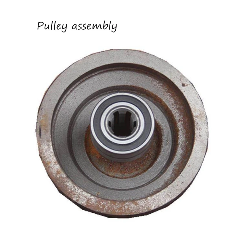 16MM Bench Drill Parts Main Shaft ， Drive Shaft Spline Sleeve Gear Shaft Pulley Drilling Machine Accessories