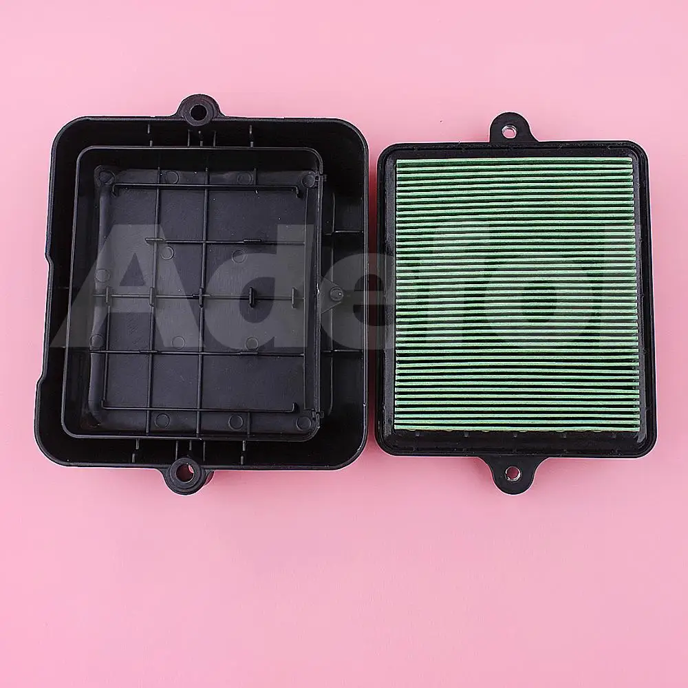 Filtro dell'aria completo per Honda GX100 GX100U 3hp 4 tempi Alloggiamento motore Esterno Coperchio interno Pulitore Assemblaggio Parti Rammer
