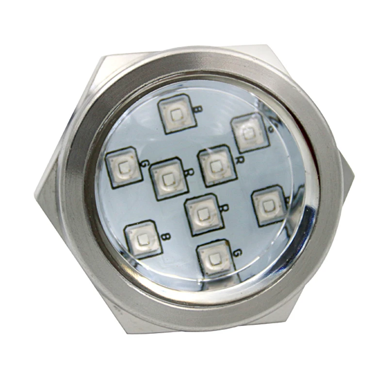 Imagem -03 - Doca Marinha Led Dreno Plug Barco Luz Dc1030v Npt Yacht Habitação Subaquática Iate Lâmpada de Água Salgada Marinha Piscina 27w 45