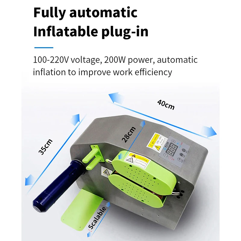 Imagem -03 - Máquina Automática do Amortecedor do Amortecedor do ar Coluna de ar Inflador do Bolsa Enchimento Descanso 110v 220v