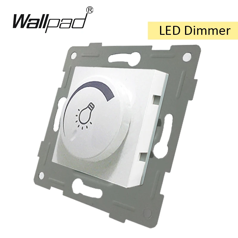 DIY EU LED Dimmer Switch for EU Round Box Function Key Only L6 Wallpad For Dimmerable Led Light