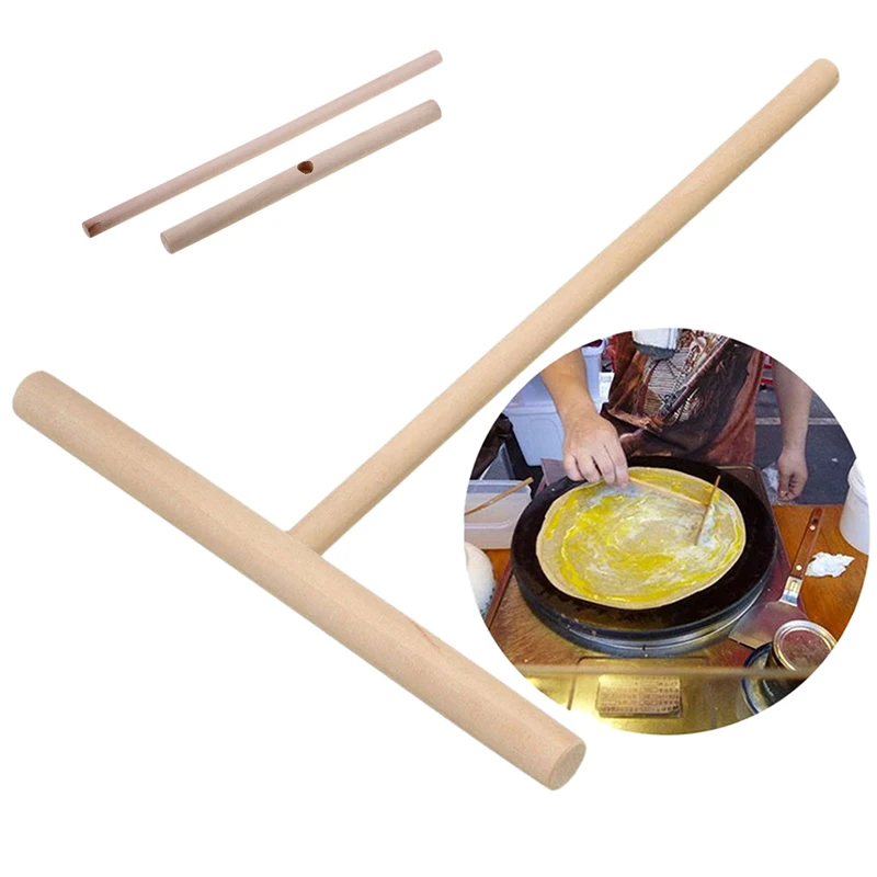 Pancake fruit rake round pancake fruit tool T shape egg cake scraper diy batter