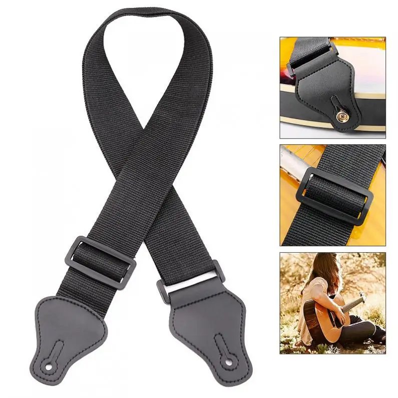 

Universal Adjustable Pure Colour Guitar Strap for Acoustic Electric Bass Guitar