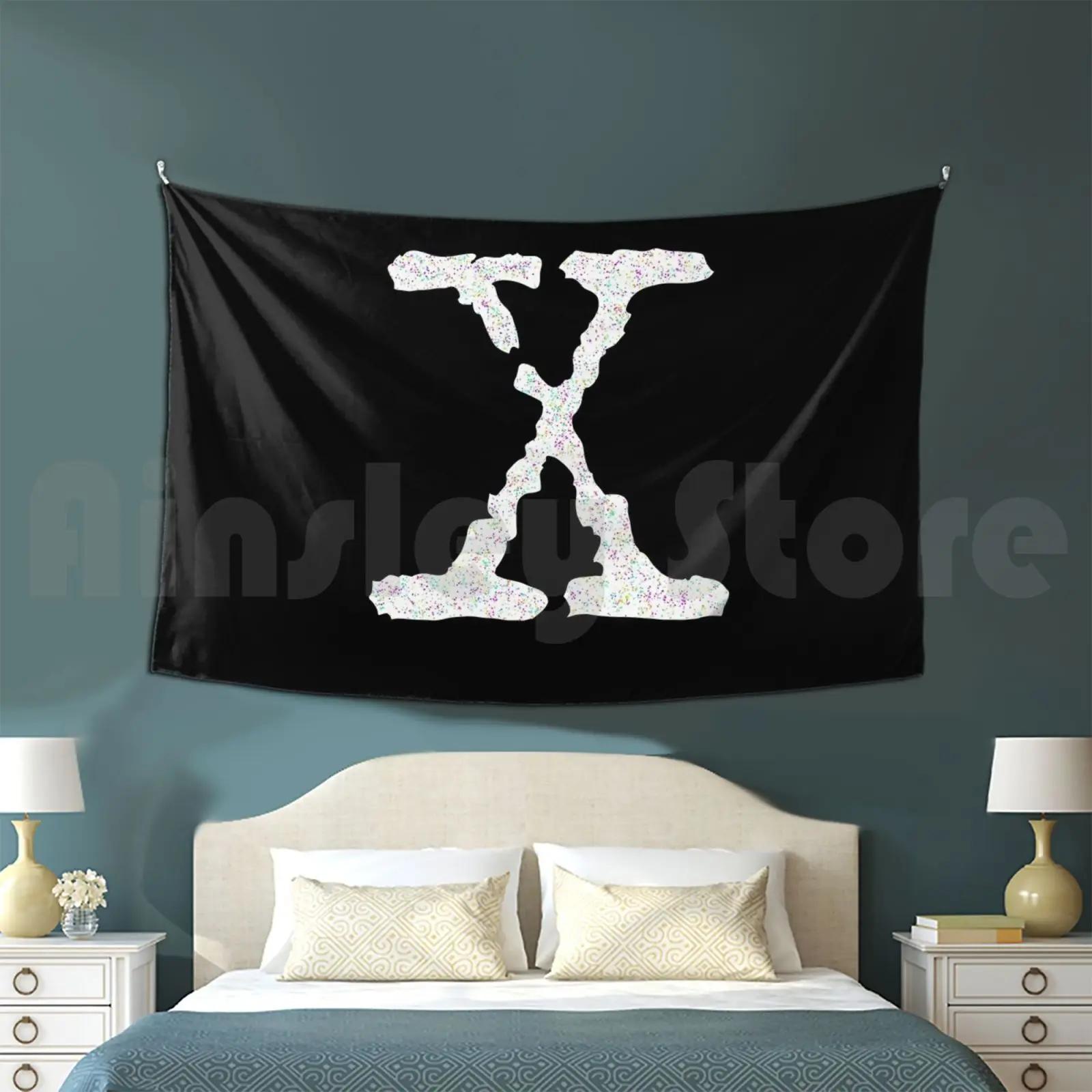 X Files Customized Tapestry X Files Movie Tv Show 90s 2000s Mulder Scully Dana Fox Skinner Smoking Man