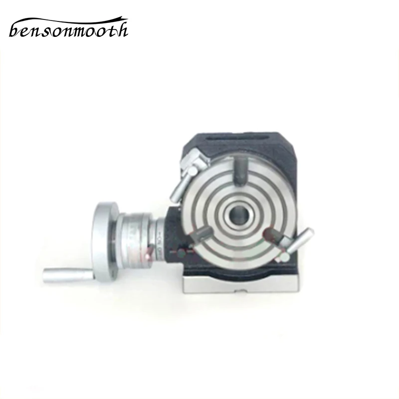 HV4 diameter 100mm vertical and horizontal milling machine horizontal vertical rotary table high precision