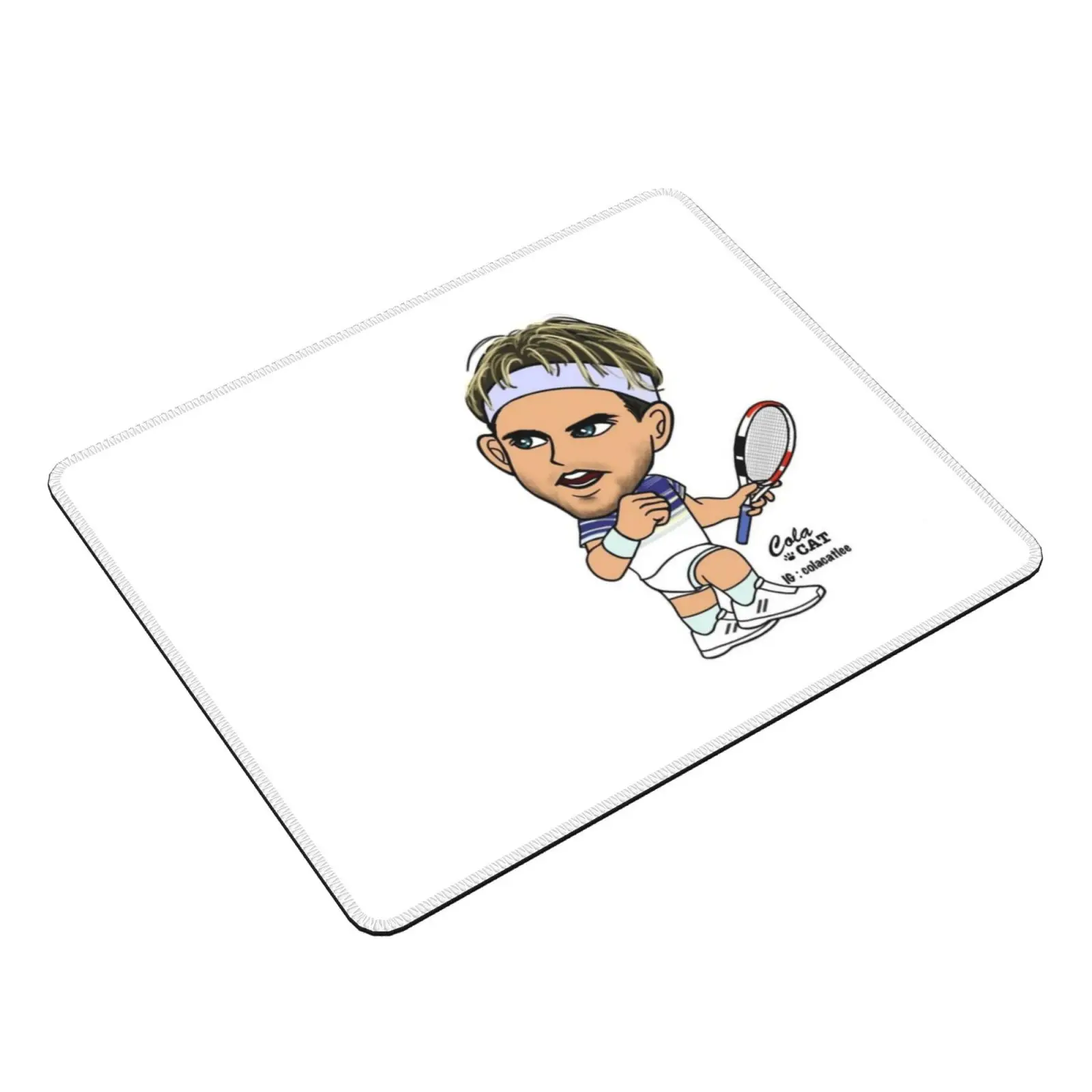 Dominic Thiem Mouse Pad 1004 Tennis Atp Domi Thiem Dominic Domithiem Dominicthiem