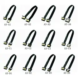 FPV HD Male To Female 90 Degree Adapter FPC Ribbon Flat HDMI-compatible Cable Pitch 20pin For Multicopter Aerial Photography