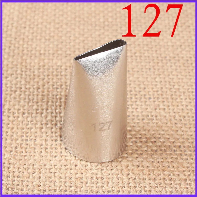 

127# Rose Petals Cream Bean Paste Decorating Mouth 304 Stainless Steel Baking Cake DIY Tool Medium