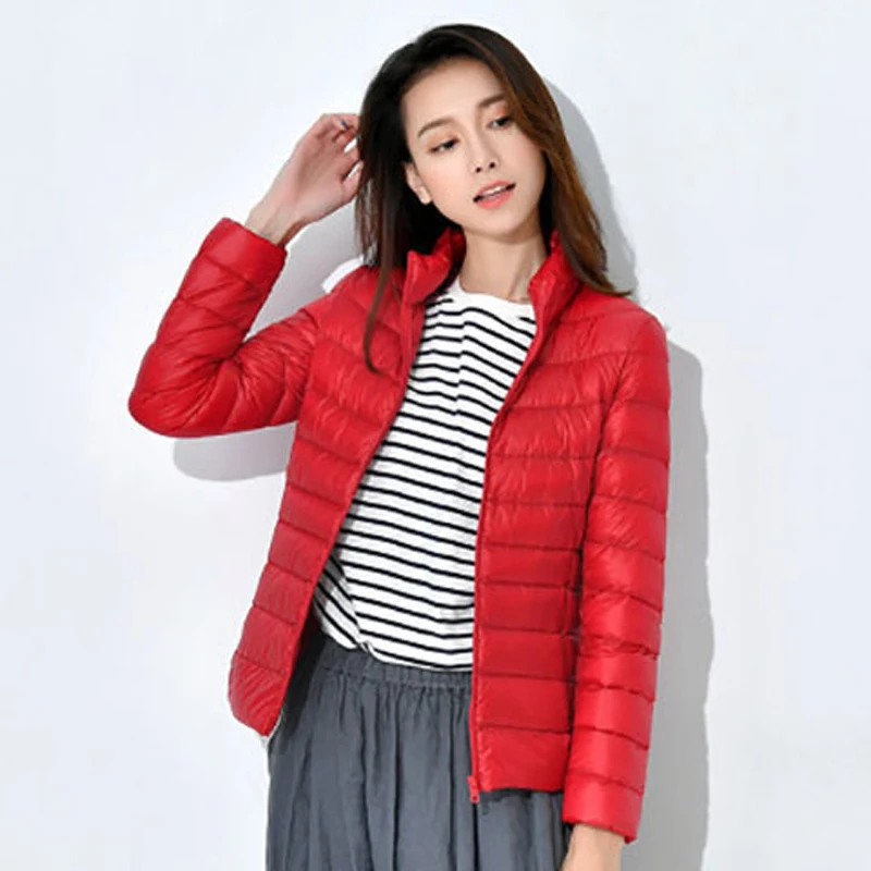 Woman Jacket Down Winter Single-breasted Hooded Warm Women Duck Down Waistcoat Puffy Padded Warm Vest Jacket 2020 Clothes