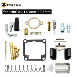 ZS MOTOS Carburetor Repair Gasket Kit For Dellorto PHBG /AD Racing Carb Including Float Needle Spring Jets Carb Repair Kits