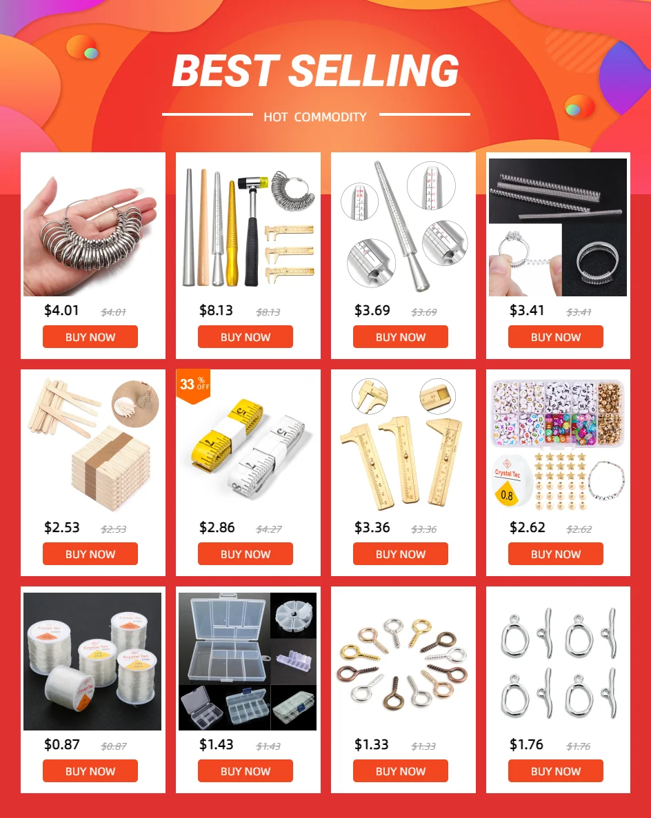 1PC Metall Professionelle Schmuck Werkzeuge Dorn Stick Finger Gauge Ring Sizer Mess UK/US Größe Für DIY Schmuck größe Werkzeug – Detail 1