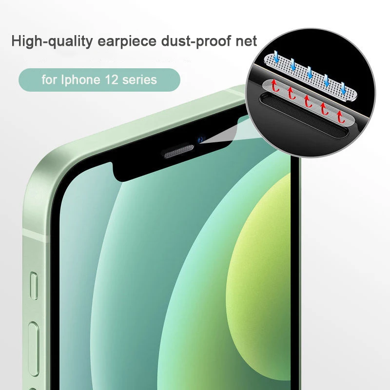 Phone Speaker Dust Net Cover Earpiece Dustproof Filter Handset Clean Protect Loudspeaker Dust Case Rust Net for Iphone 12 13