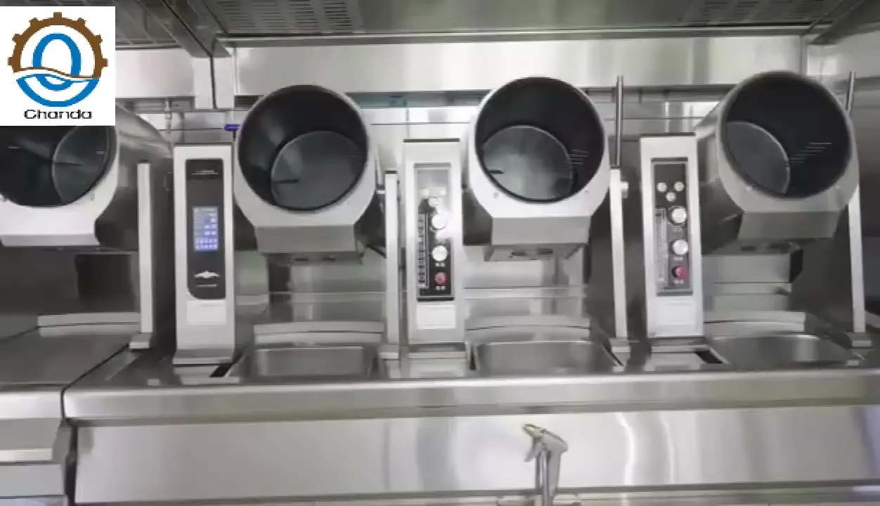 Hot selling Rotating Wok Automatic intelligent Robot Cooking Machine for Restaurant