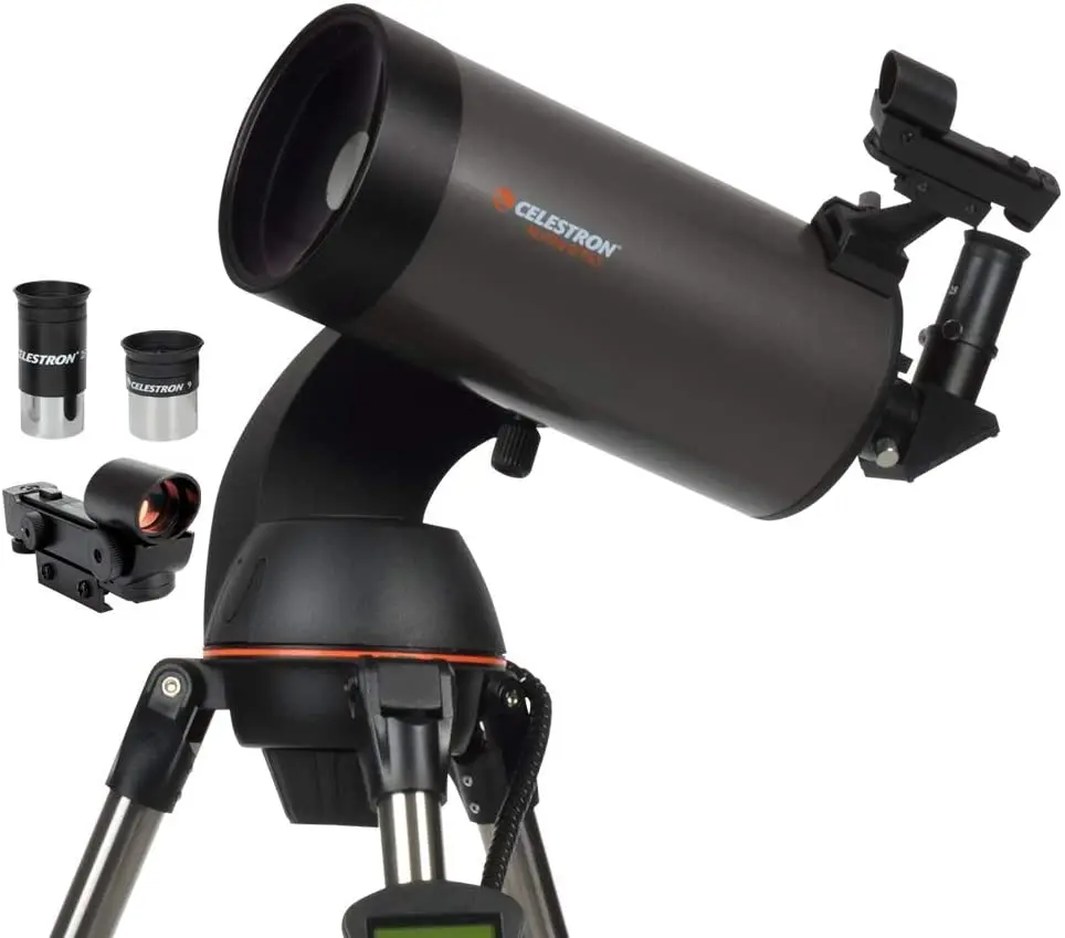 

Celestron - NexStar 127SLT Computerized Telescope - Compact and Portable - Maksutov-Cassegrain Optical Design - SkyAlign Technol