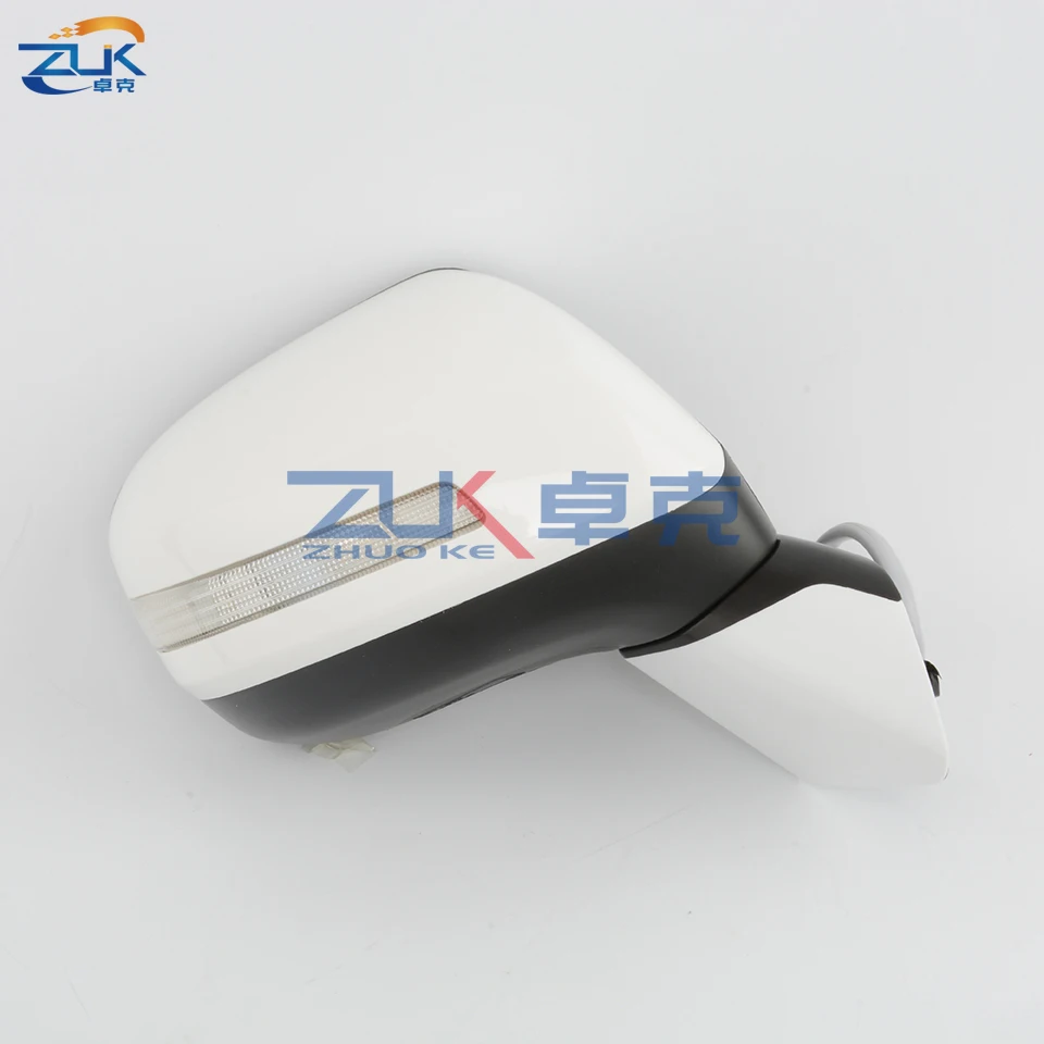 ZUK Left Right Exterior Rearview Side Mirror Assy For HONDA CIVIC FB2 FB3 2012 2013 2014 2015 5-PINS With LED Turn Signal Lamp