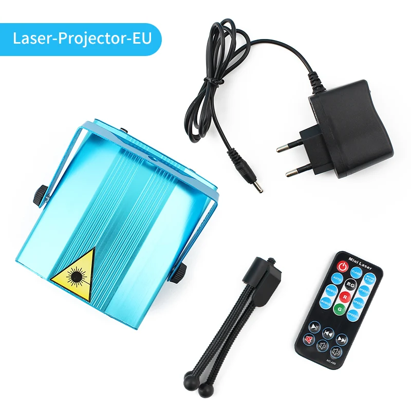 Flashing LED Laser Lights Activated Projector Stage Light Sound Auto LED Lights For DJ Disco Party Show With Remote Controller