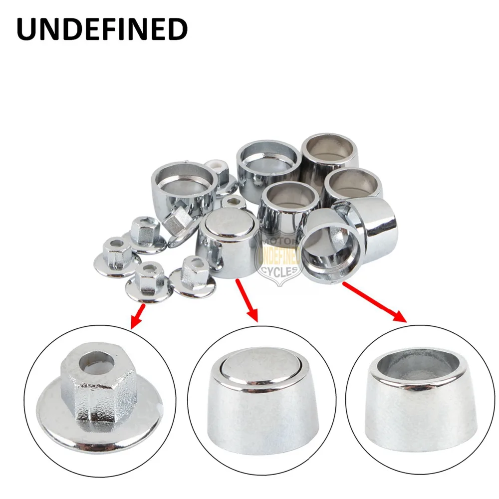 Motorcycle Engine Bolt Covers 1/4\
