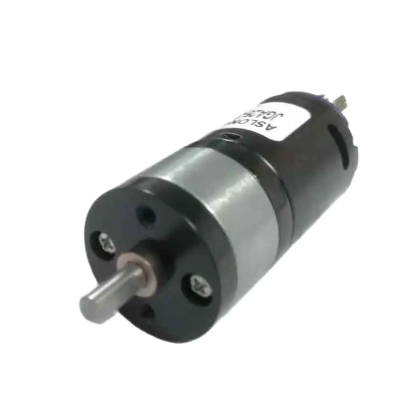 Low Noise Double-gear Planetary Gear Reductor with High Magent Higher Torque 370 PMDC Motor Reducation Motor JGA25-370 25