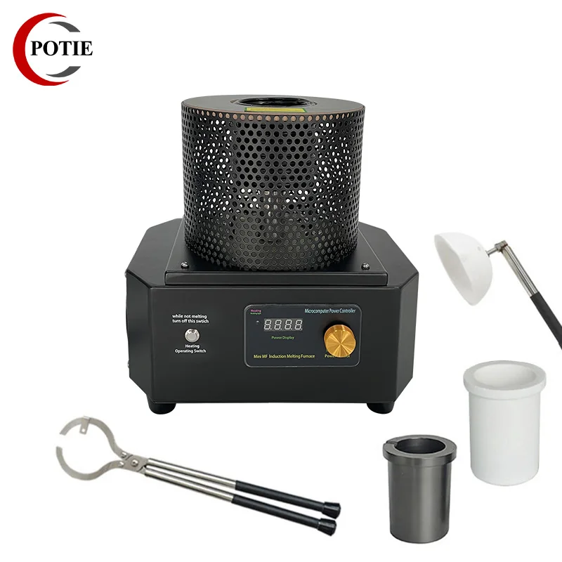 

5KG /6KG Fast Heating Mini Portable Induction Melting Furnace For Gold Silver Smelting Jewelry Foundry Device Casting Equipment