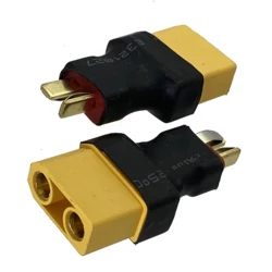 1 Stück XT90 XT-90 Buchse auf T-Stecker Deans Stecker Adapter für Batteriekabel