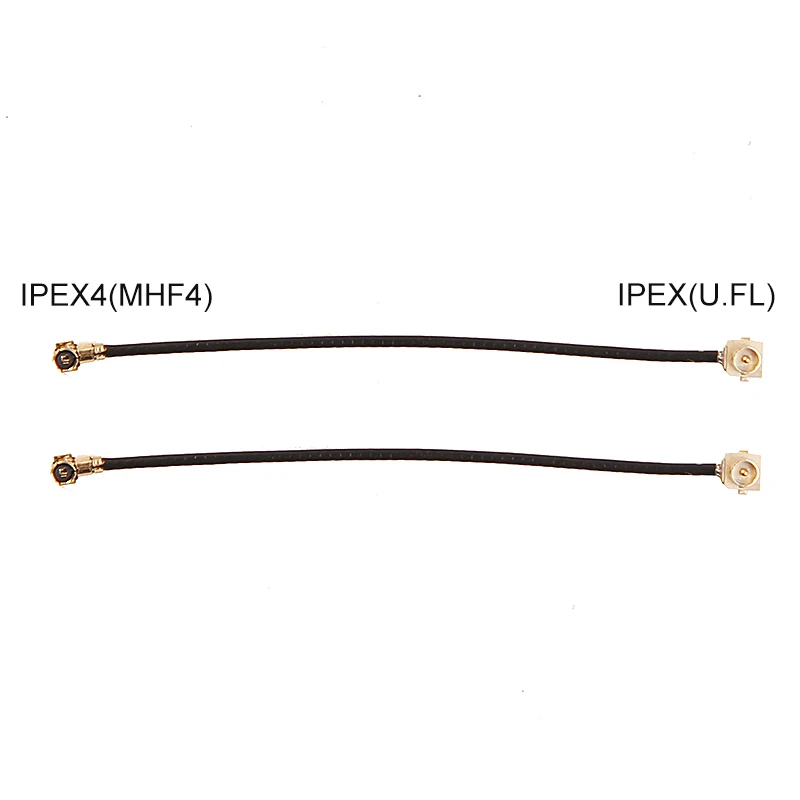 

2pcs IPEX4 to IPEX IPEX-4 IPEX1 U.FL antenna cable MHF4 to U.FL NGFF to PCIe jack female male EM06 EM7455 EM7565 EM7430 ME906E