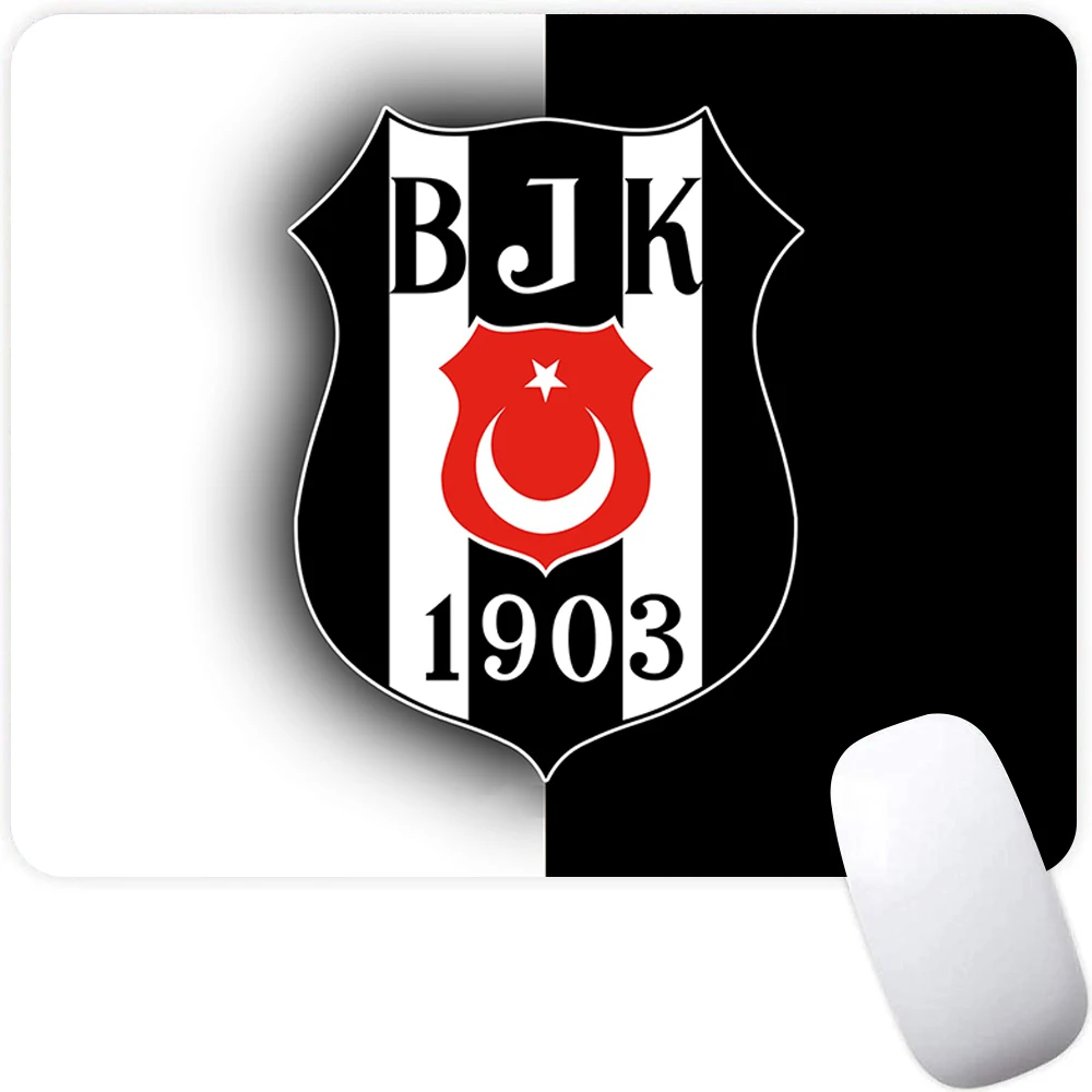 Alfombrilla de ratón pequeña para juegos, alfombrilla de ratón para ordenador, alfombrilla de ratón para Gamer, alfombrilla para ordenador portátil, alfombrilla para ratón Besiktas de pavo, alfombrilla para teclado, alfombrilla de escritorio