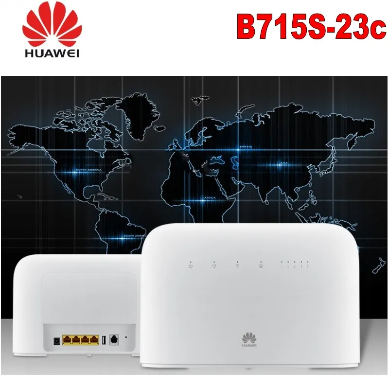 Unlocked New Huawei B715-23c 4G LTE Cat9 Band1/3/7/8/20/28/32/38 CPE 4G WiFi Router