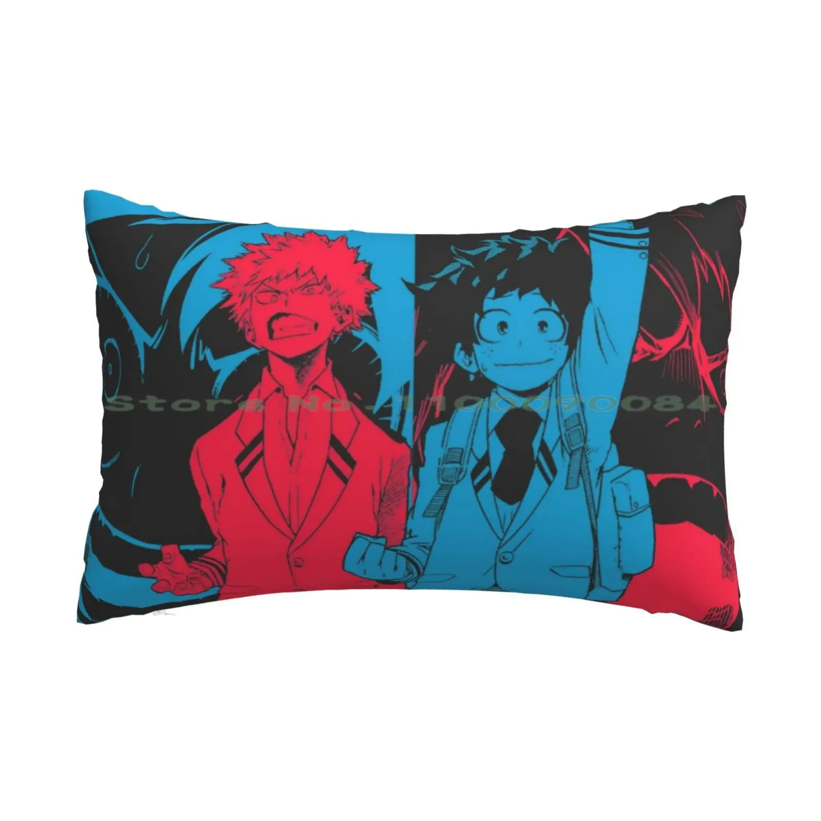 Deku / Kacchan ( Dark ) Pillow Case 20x30 50*75 Sofa Bedroom Japan Boku No Hero Academia Anime Manga Geek Midoriya Izuku