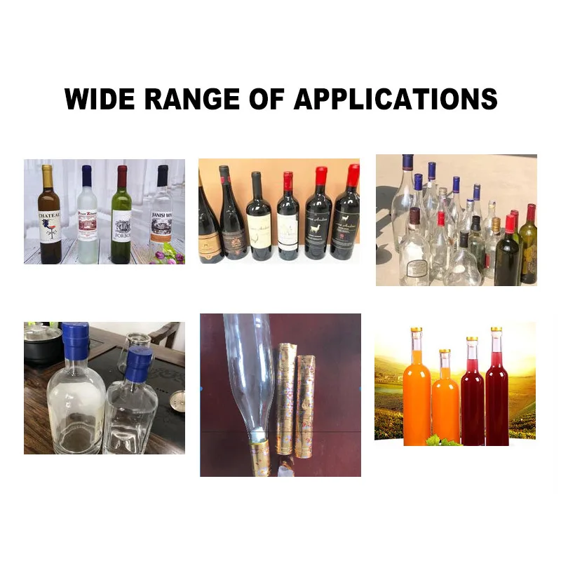 Automatic Bottle Sealing Machine Milk Wine Drink Sauce Water Liquid   Small Bottle Sealing Packing Machine FK-1