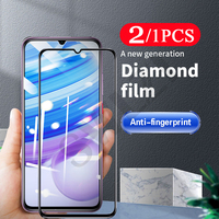 2/1Pcs full cover Tempered Glass for Redmi Note 9S 9T 10 10S 10X 5G 7 7S 8 8T 9 Pro Max Protective Film Phone Screen Protector