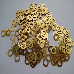 30PCS Brass Pad for 84/91mm Swiss Army Knife Washer for SAK