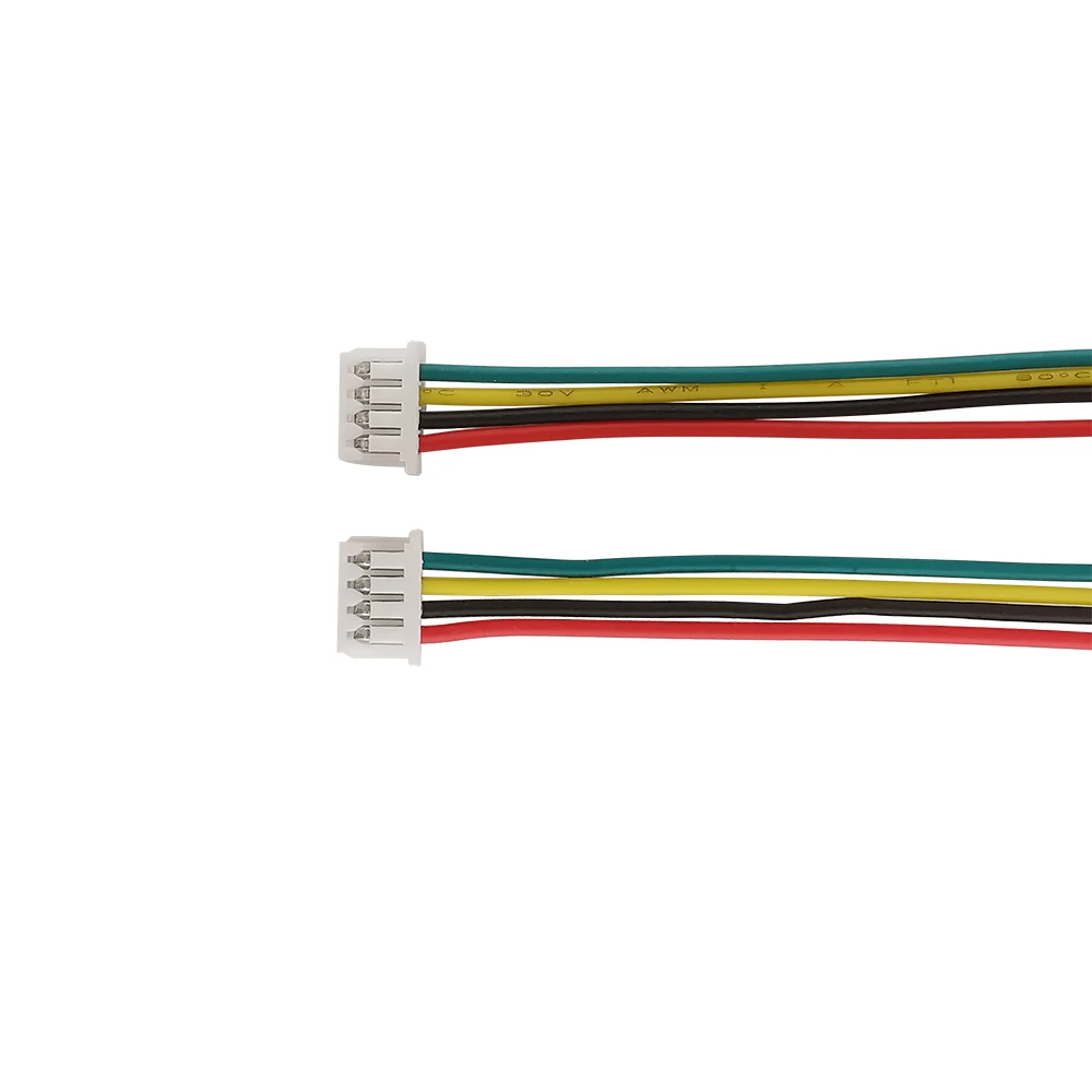 Mini JST Pitch 1.25mm 4 Pin Female to Female Sockets JST 4P Plug Wire Cable Connectors 10cm 15cm 20cm 30cm 28AWG
