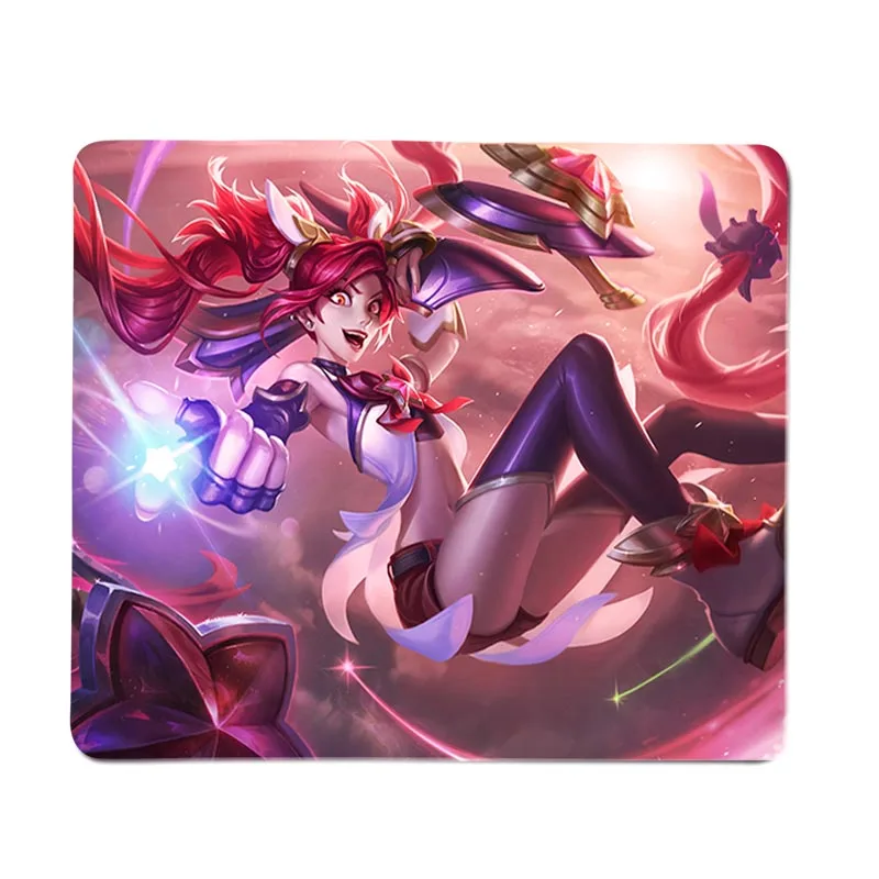 Imagem -06 - Tapete de Mesa Grande Teclado Mousepad Liga das Lendas Jinx Xxl Mause Tapete de Mesa Grande Mouse Pad