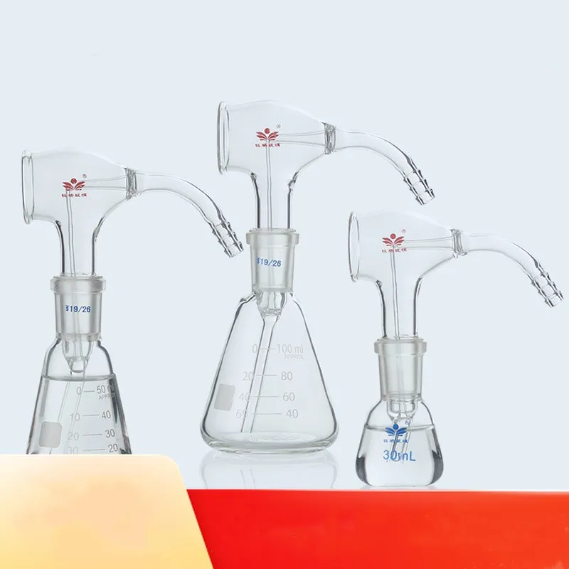 

Triangular Thin Film Bottle 25/50/100ml TLC Chromatography Color Spray Bottle (dribbling) Glass Chromatography Bottle Rubber