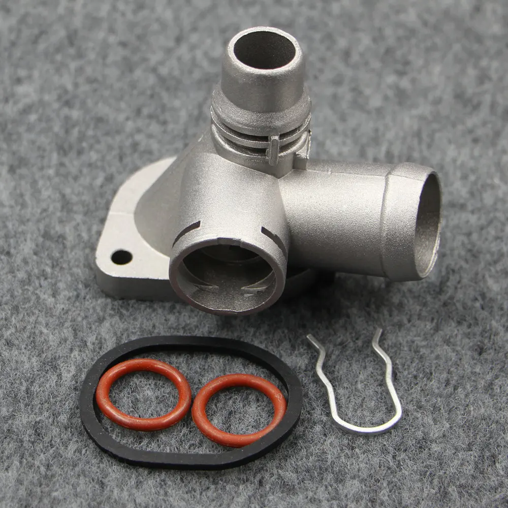 Zastosuj do passata B5 2000-2005 1.8T 2.0. Fajka wodna złącze głowica cylindra do silnika Tee i czterech kierunkach wspólne aluminium 058 121 133 — zdjęcie 4