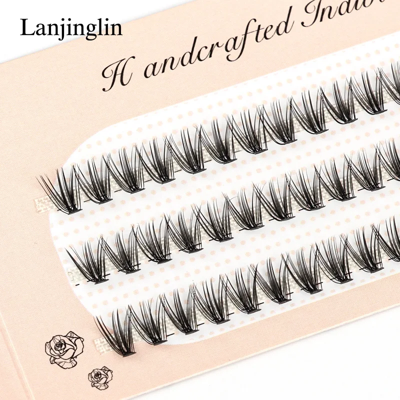 

60 Bundles Faux Lash Individual Eyelash Extension Lashes Maquiagem Cilios for Professionals Soft Natural Eyelash Extension Tools