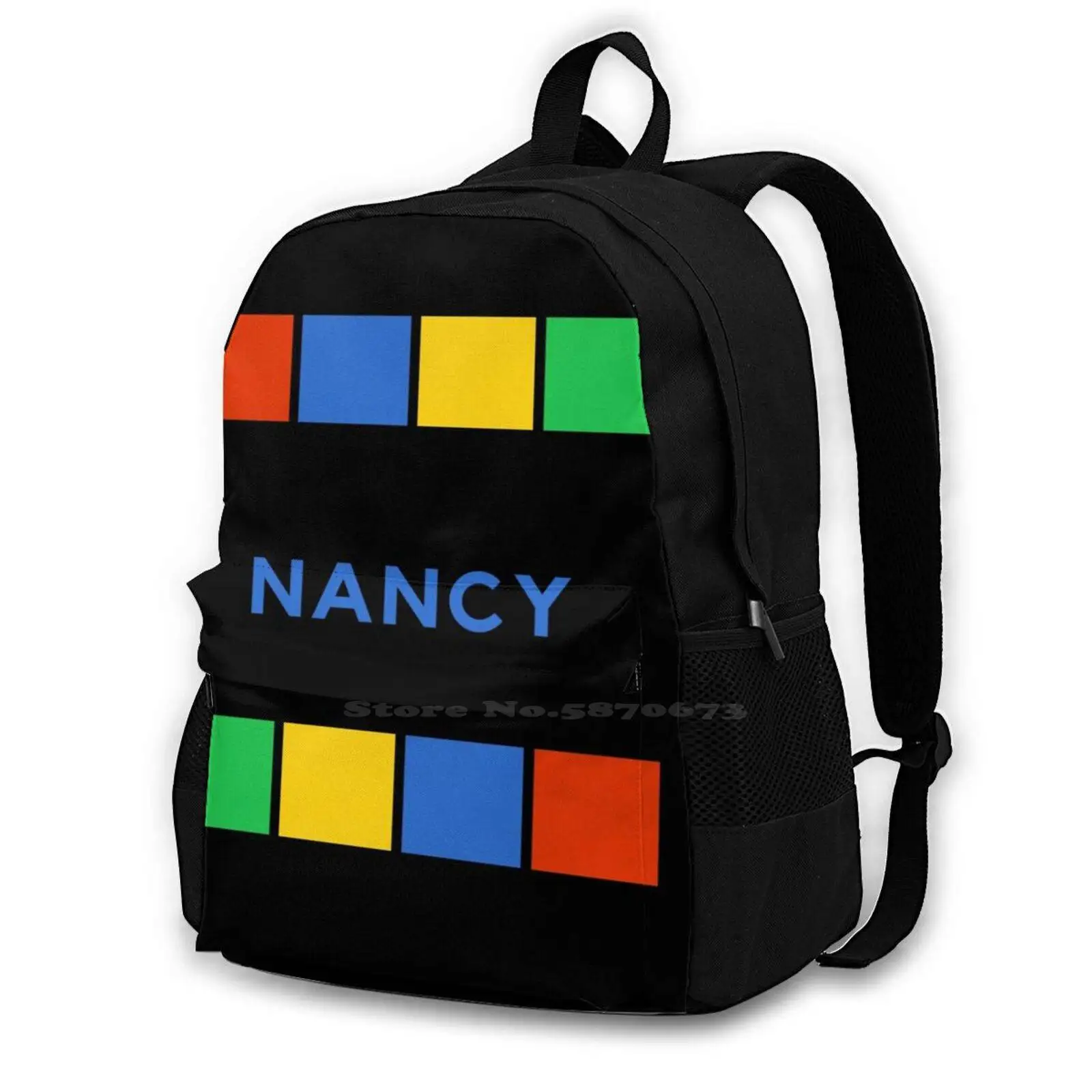 Nancy Travel Laptop Bagpack School Bags Nancy Names Personalized Name Tag Given Name Birthday Named Name Tag First First Name