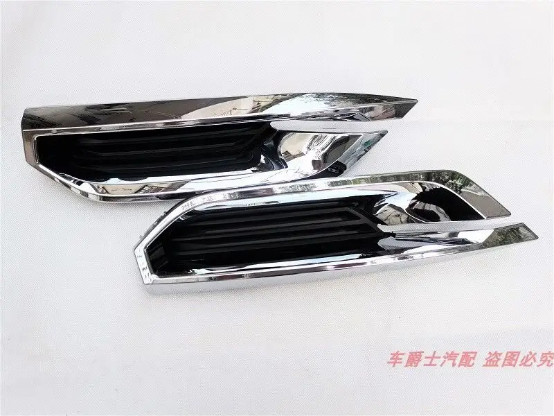 

Exhaust pipe tail throat decorative cover for Great Wall Haval F7 F7X Rear bumper bright strip decorative frame